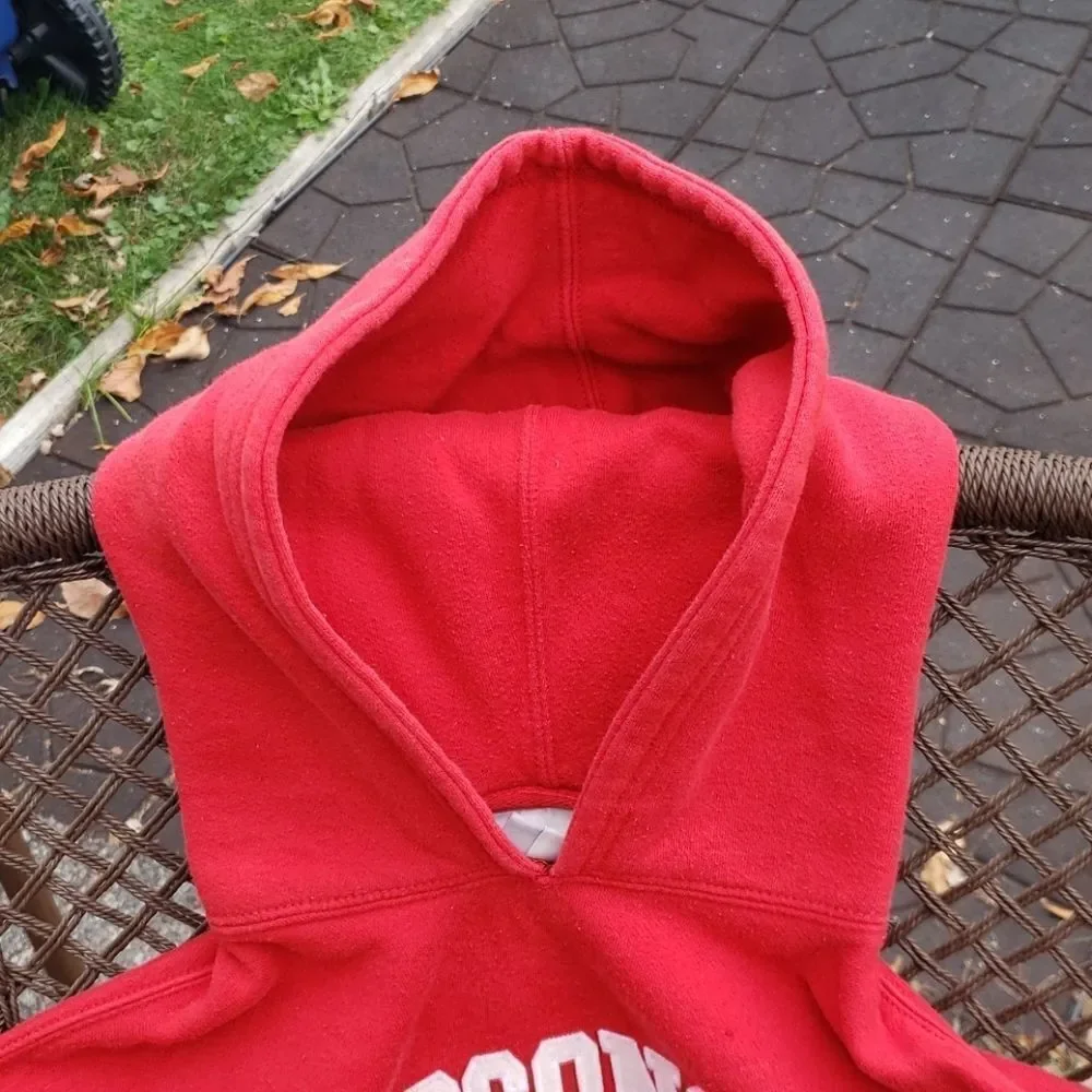 Very Nice Wisconsin Badgers Hoodie Youth Sz M